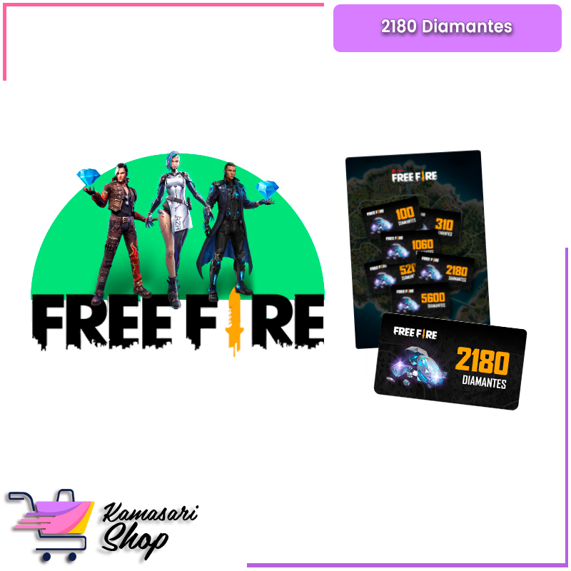 FreeFire 2180 Diamantes